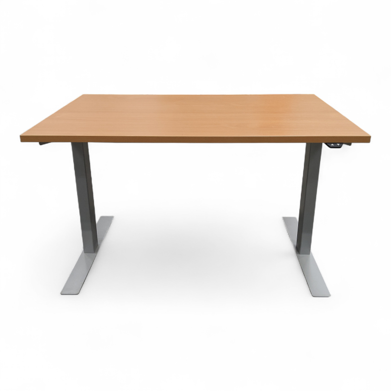 Hevsenk 120x80cm Bøk laminat, grått