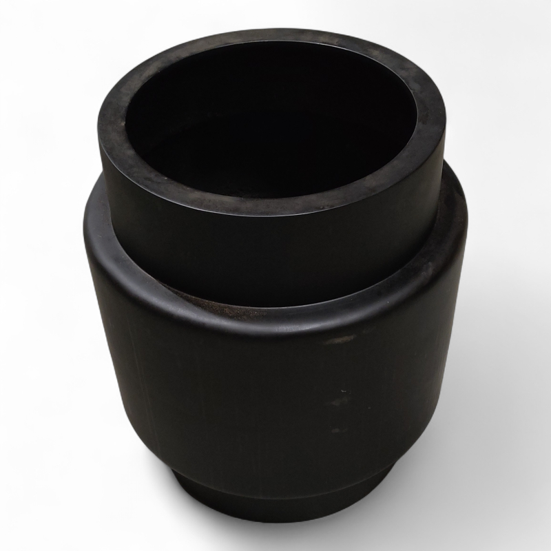 Potte Ø=50, høyde 70cm Sort, Brukt