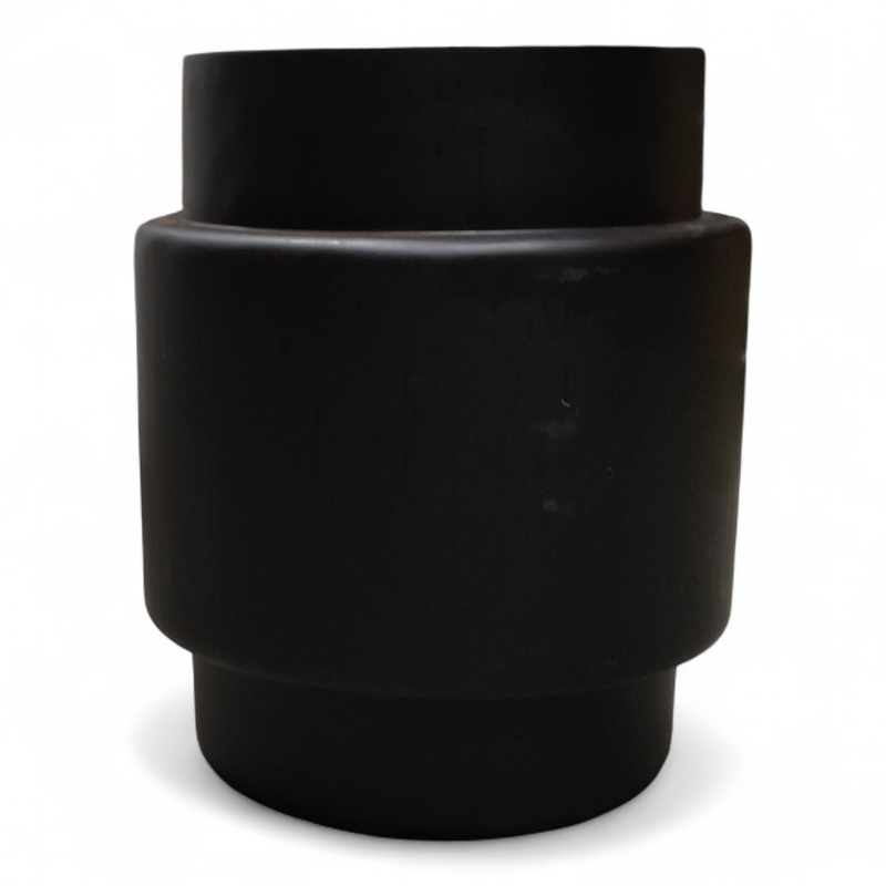 Potte Ø=50, høyde 70cm Sort, Brukt