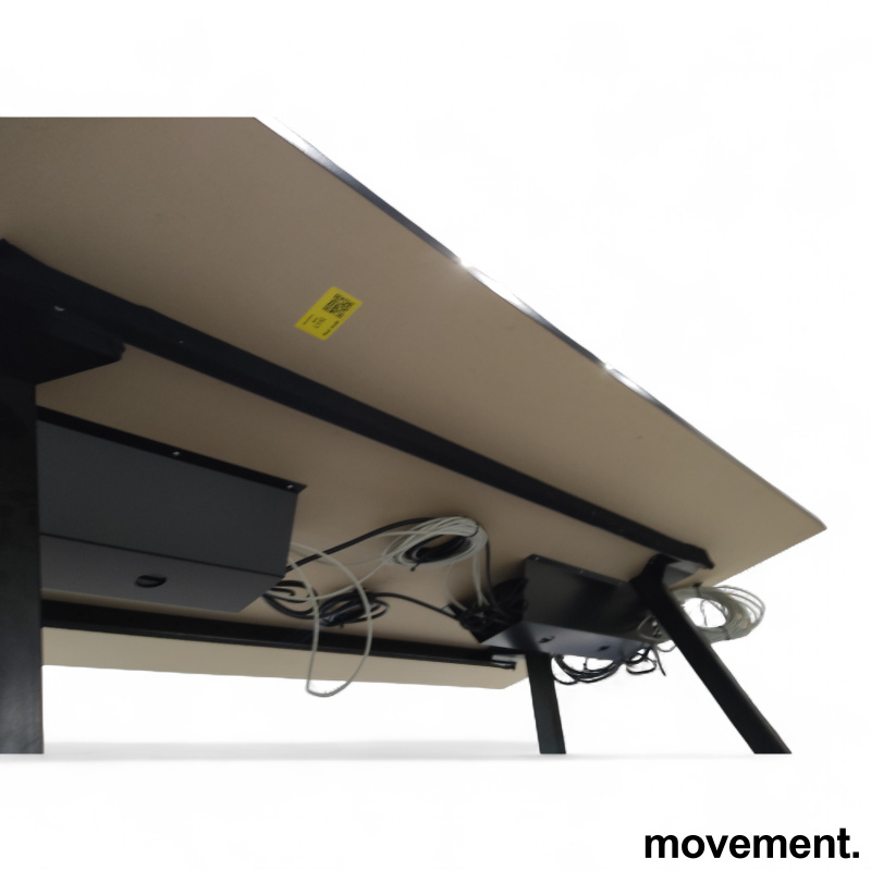 Factor møtebord 250x130cm Sort - 3 / 3