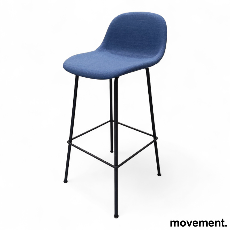 Fiber stool tube base med rygg, - 1 / 2