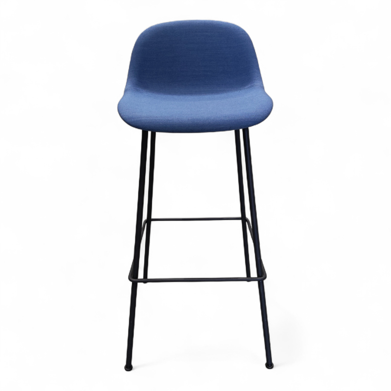 Fiber stool tube base med rygg,