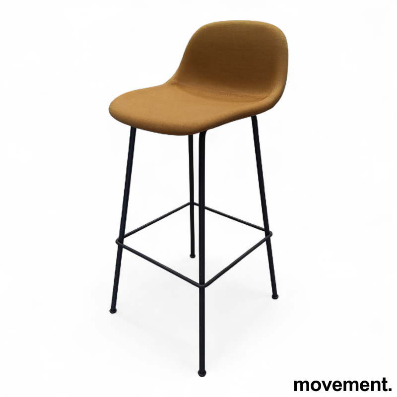Fiber stool tube base med rygg, - 1 / 2