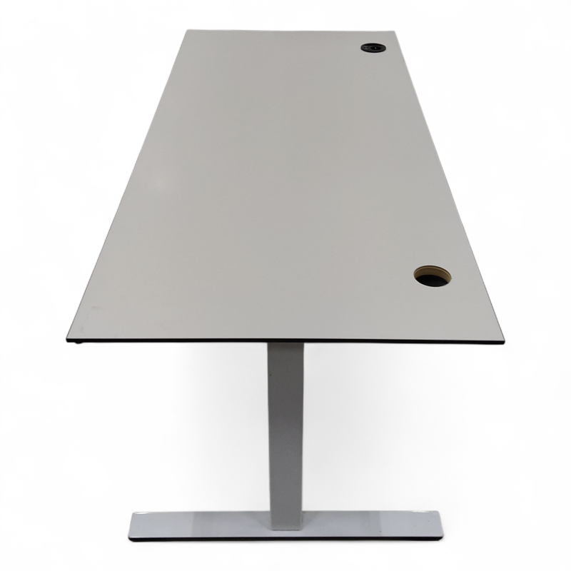 Delta hevsenk 180x80 Hvit laminat