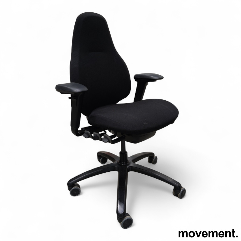 Mereo 220 med armlene  Sort stoff - 1 / 2