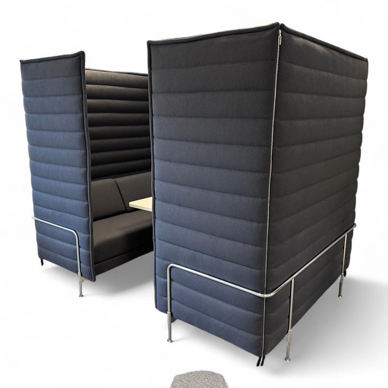 Alcove cabin, ekstra høy Mørk grå,