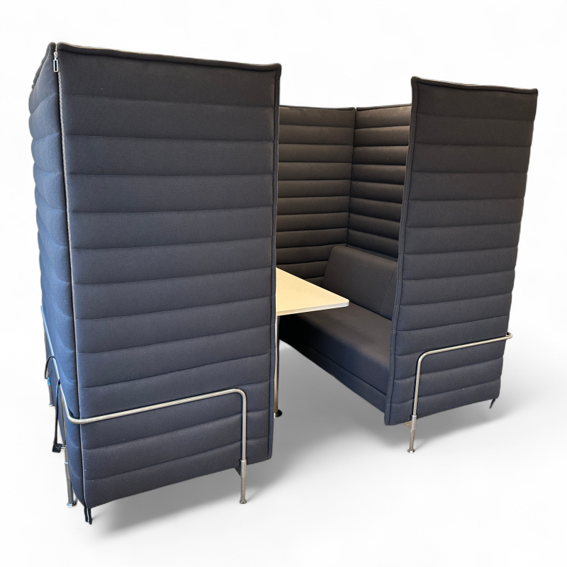 Alcove cabin, ekstra høy Mørk grå,