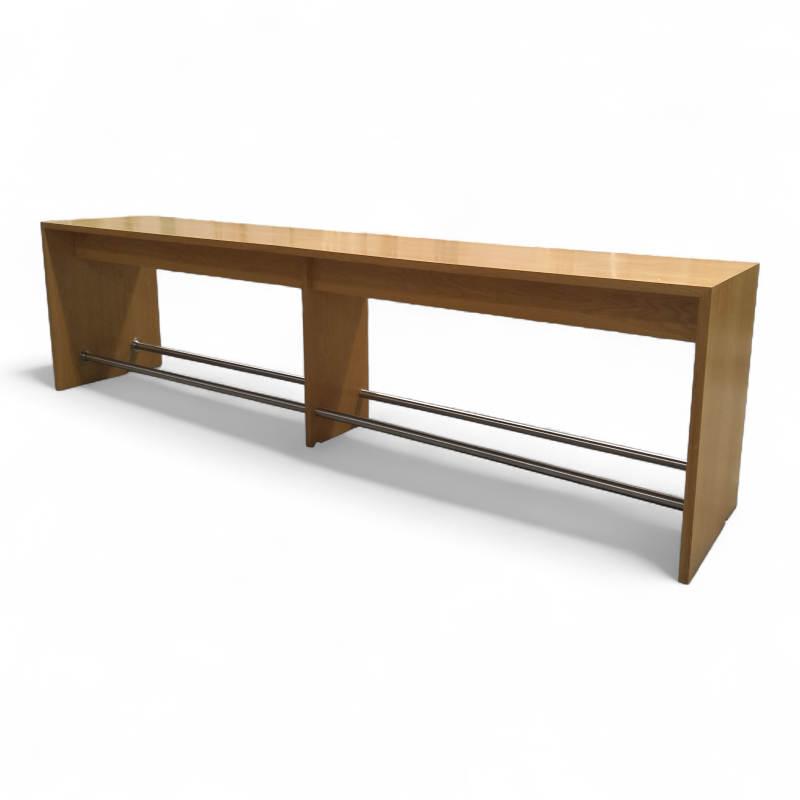 Barbord 400x80cm, høyde 110cm