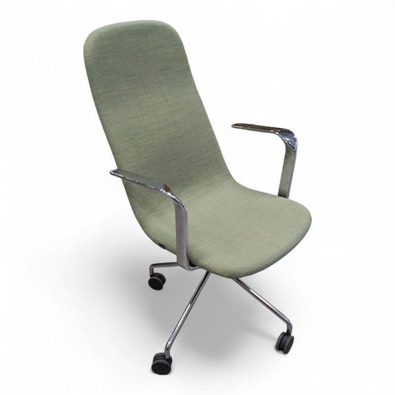 Neo fullpolstret høy rygg med hjul