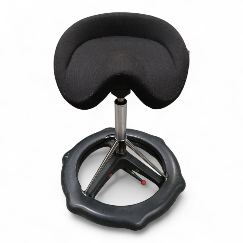 Backapp med hjul Sort stoff, Pent