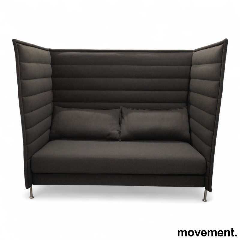 Alcove 2-seter Highback Mørkt grått - 1 / 2