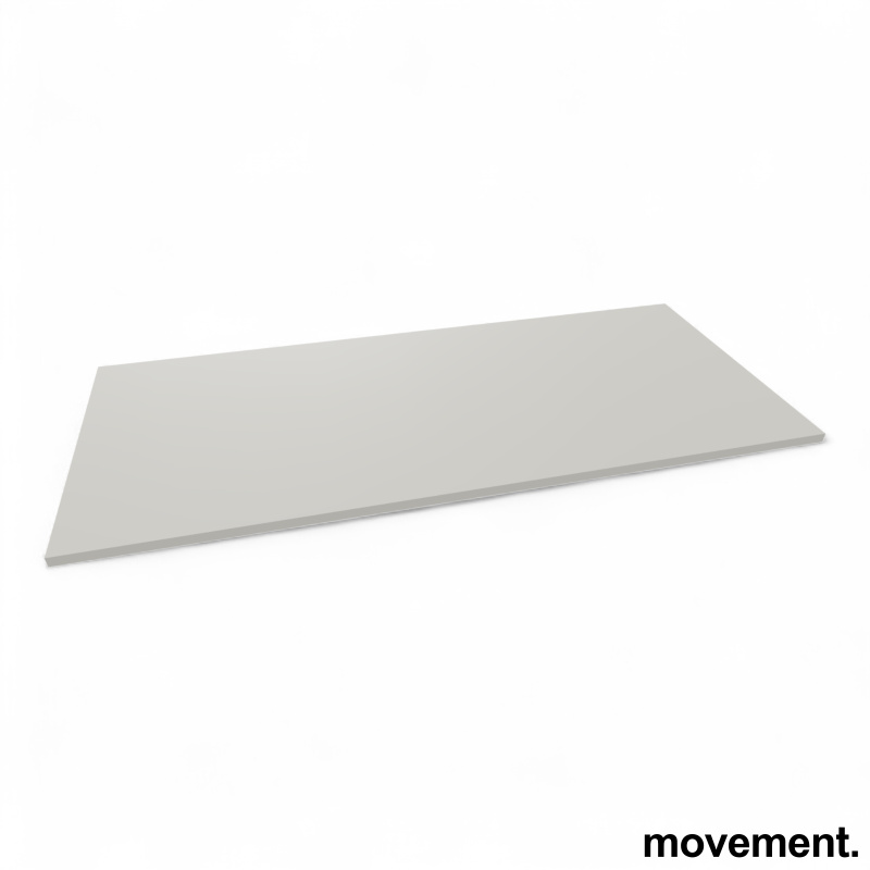 Bordplate 180x90cm Lys grå, Ubrukt