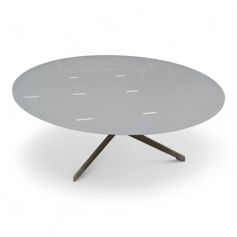 Space JL50 loungebord Ø=100cm Hvit