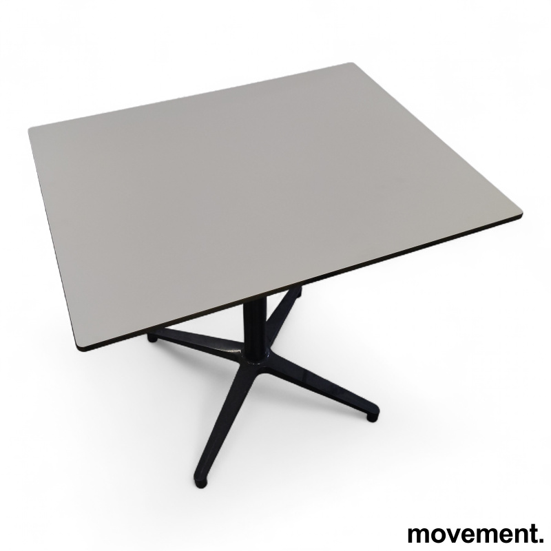 Bistro 80x64cm Hvit laminat med - 2 / 2