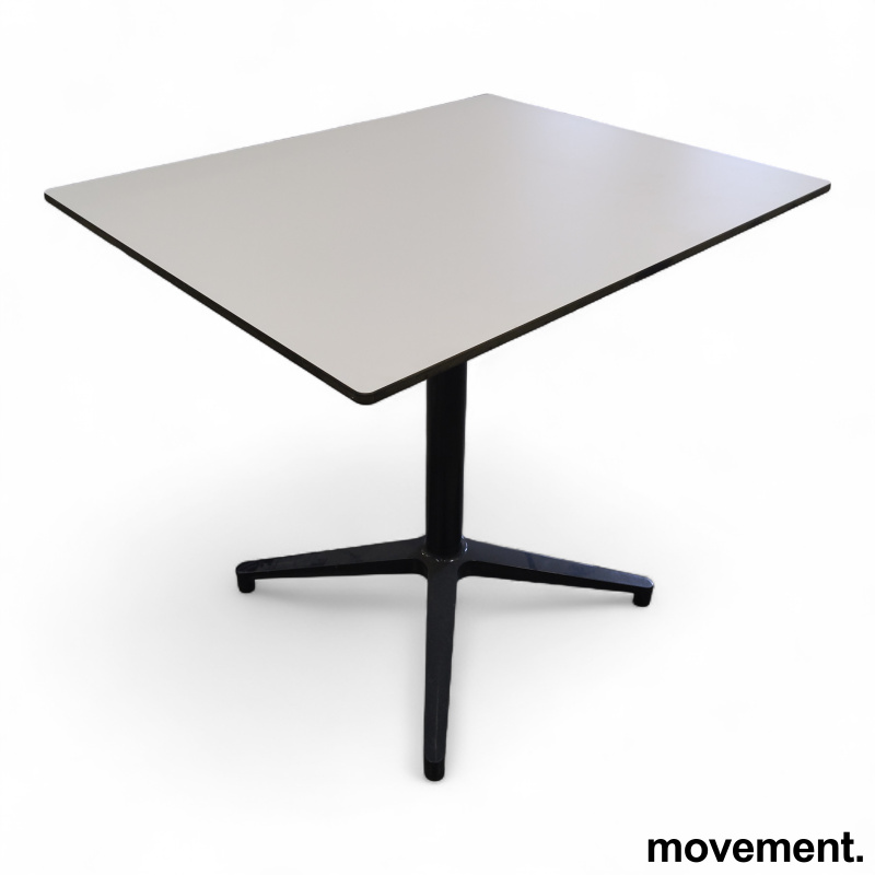 Bistro 80x64cm Hvit laminat med - 1 / 2