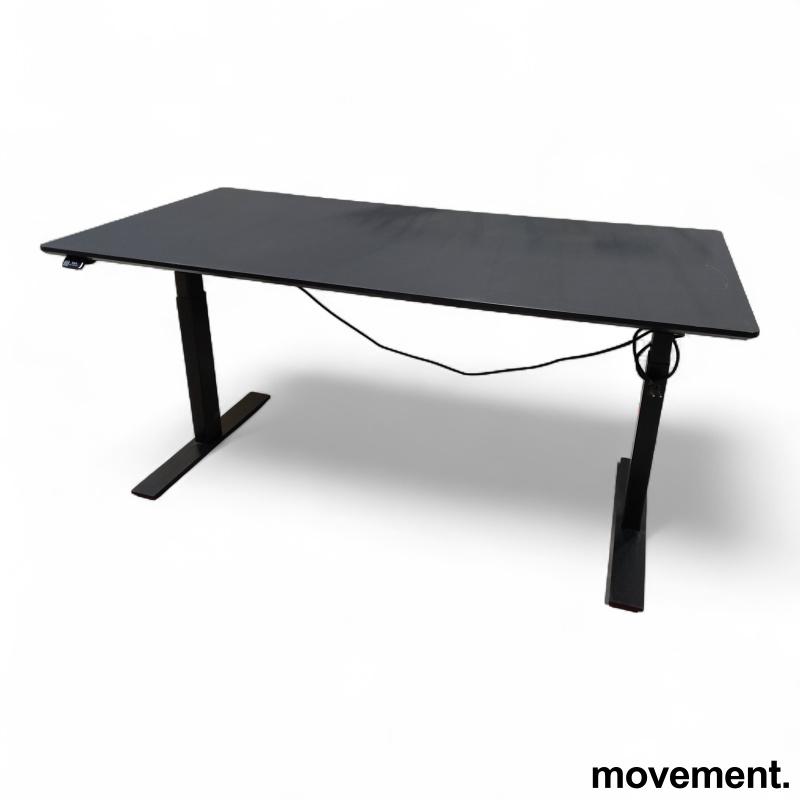 Hevsenk 160x80cm Sort Fenix laminat - 1 / 5