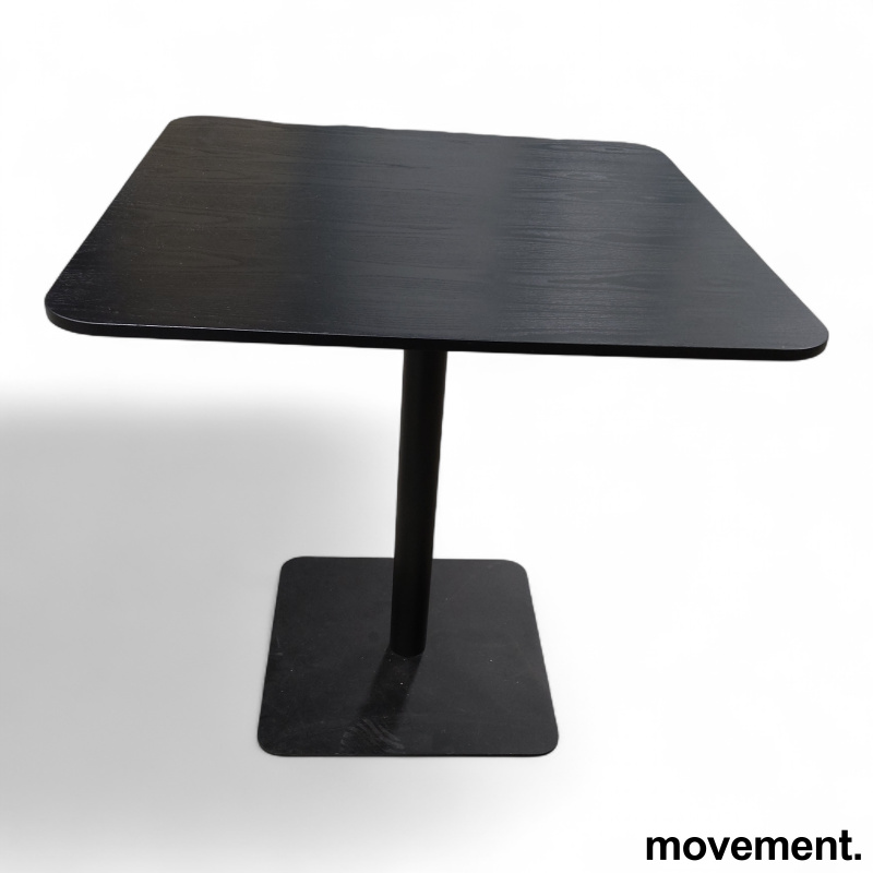 Kafebord 75x75cm Sort eikelaminat, - 2 / 2