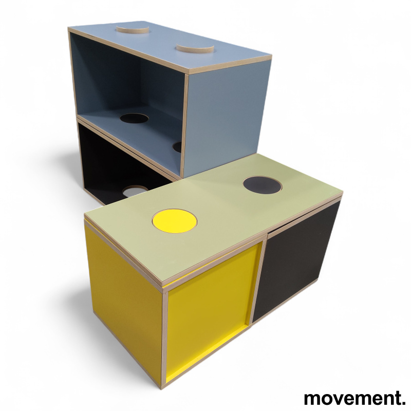 Kloss Moduloppsett 2 Gult sort lys - 2 / 4