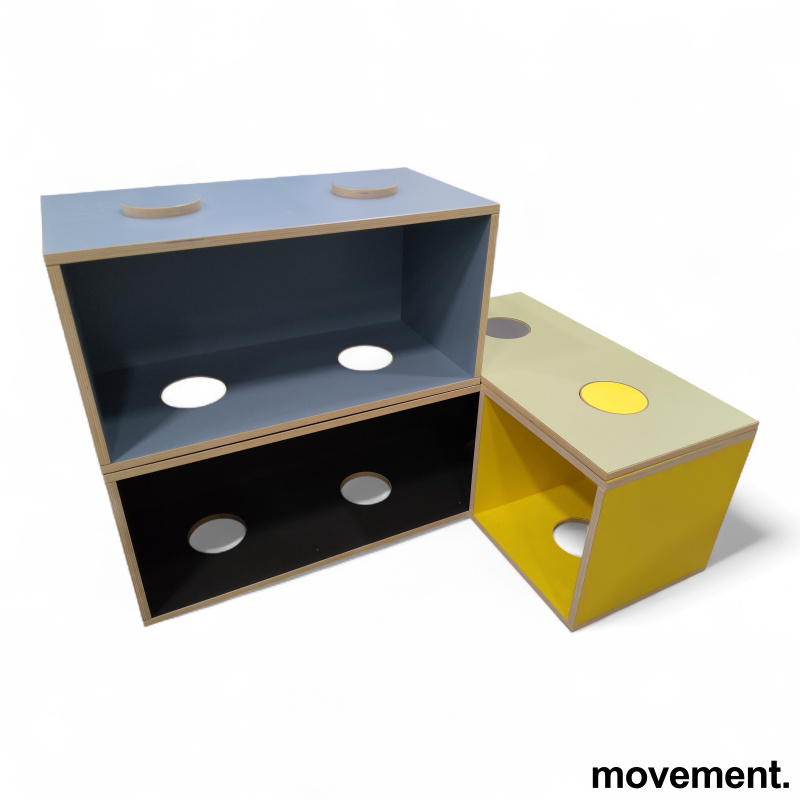 Kloss Moduloppsett 2 Gult sort lys - 1 / 4