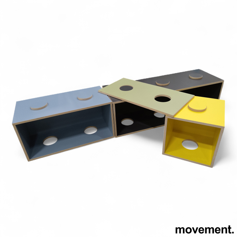 Kloss Moduloppsett 2 Gult sort lys - 4 / 4