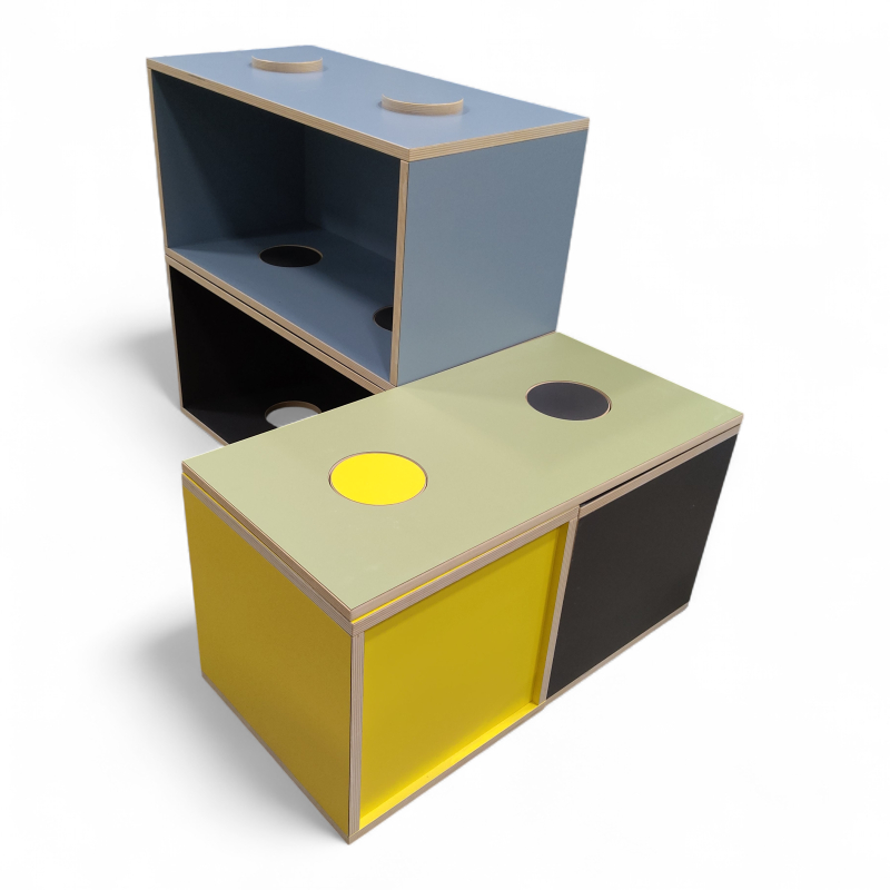 Kloss Moduloppsett 2 Gult sort lys