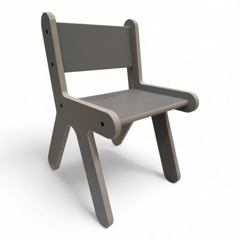 Kloss Ponny stol stor Grå, Ubrukt