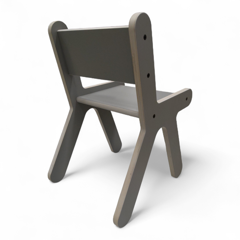 Kloss Ponny stol stor Grå, Ubrukt