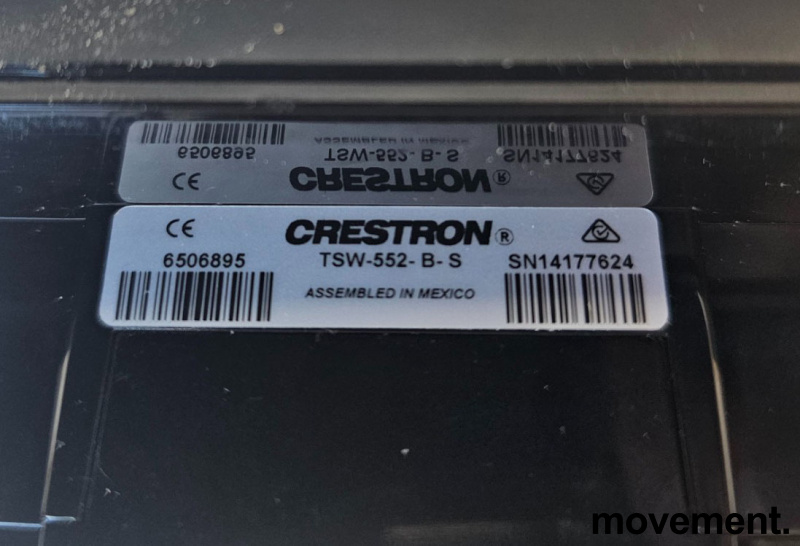 Crestron TSW-552-B-S, kontroller - 3 / 4
