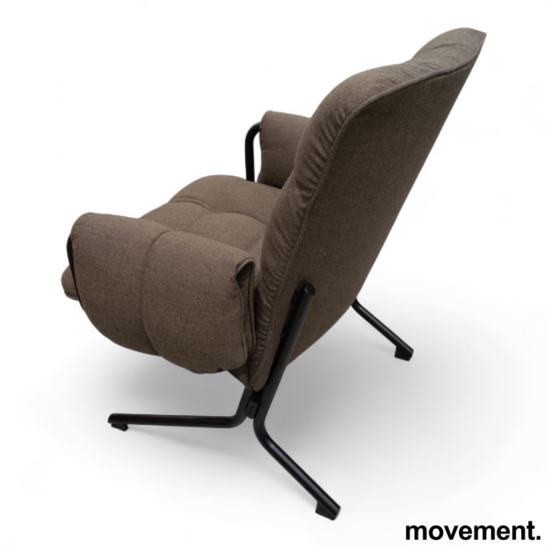 Snap loungestol, fluffy med armlene - 2 / 2