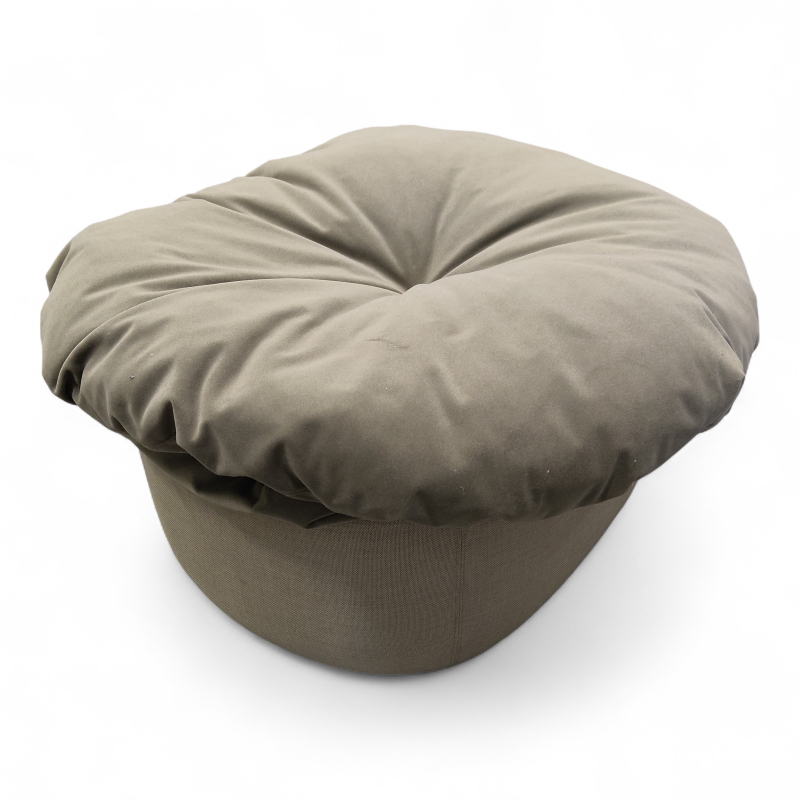 Souffle puff medium Varmgrå, beige