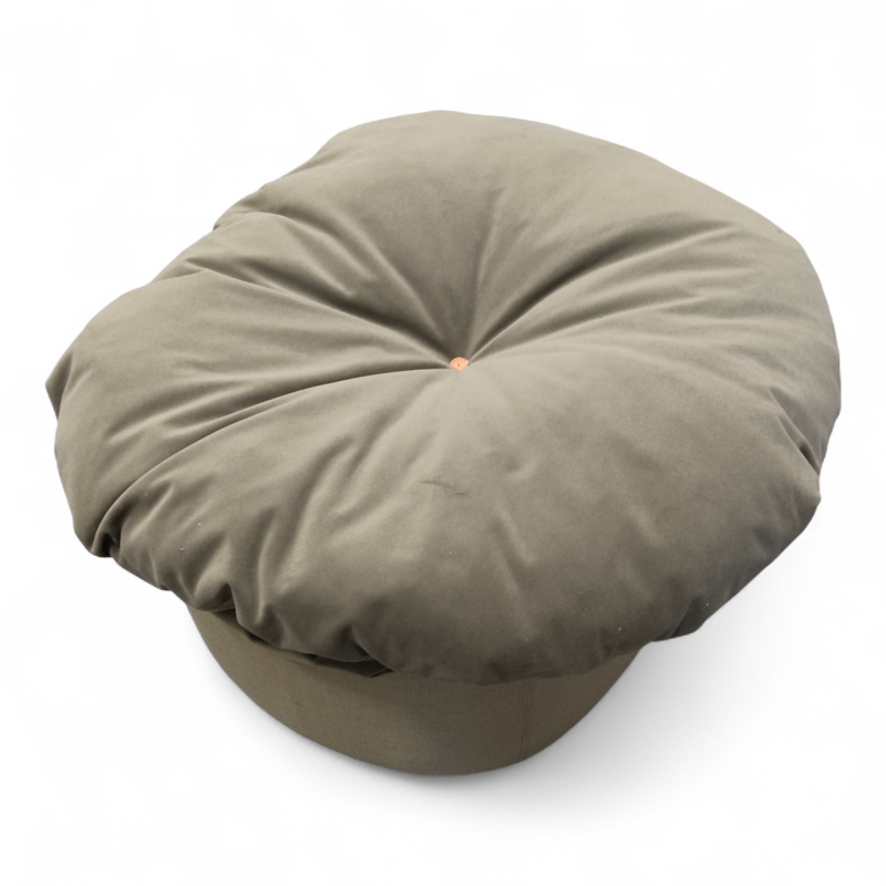 Souffle puff medium Varmgrå, beige