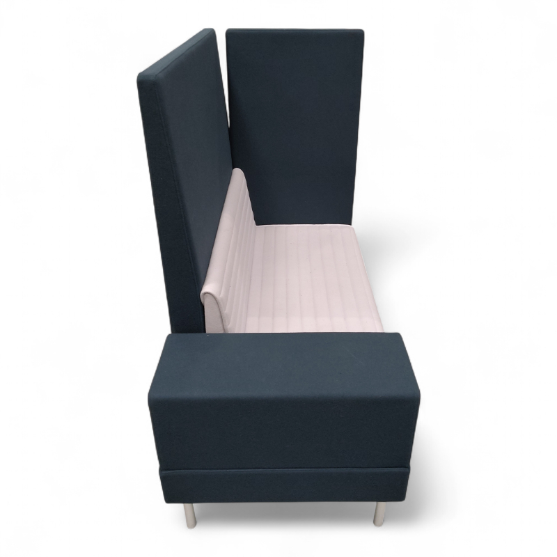 Smallroom 150cm høyre Petrolblått