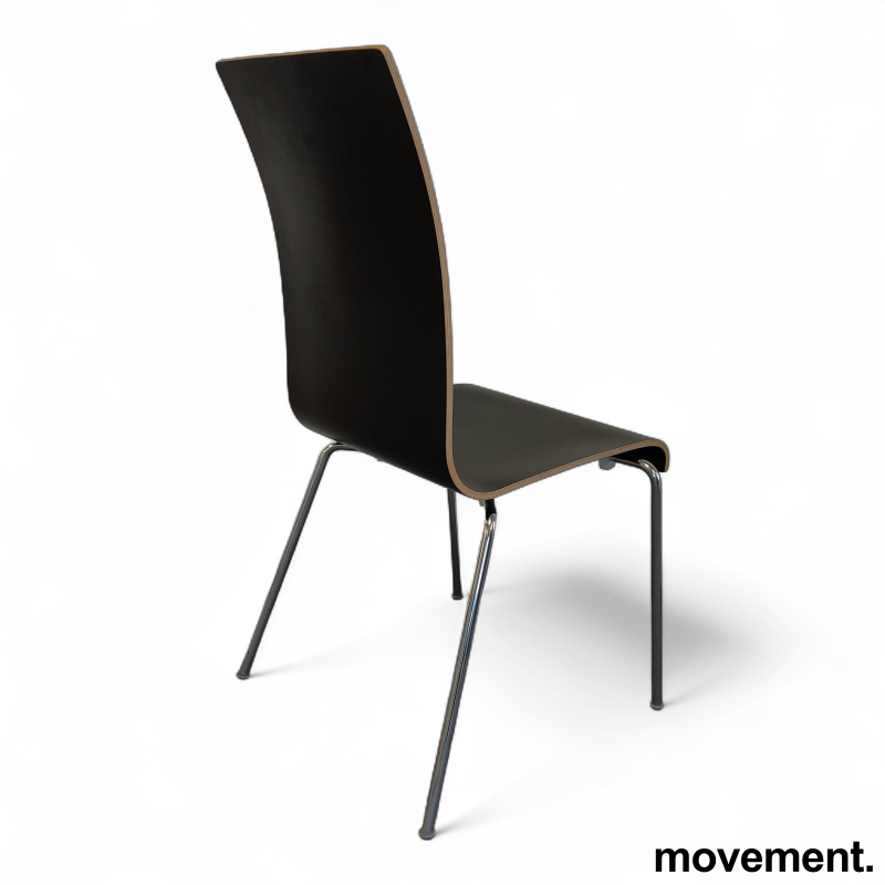 Bella konferansestol, laminat Sort - 2 / 2