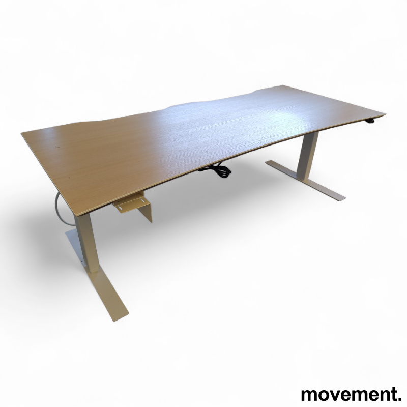 Hevsenk 180x80cm, magebue Lys eik, - 1 / 3