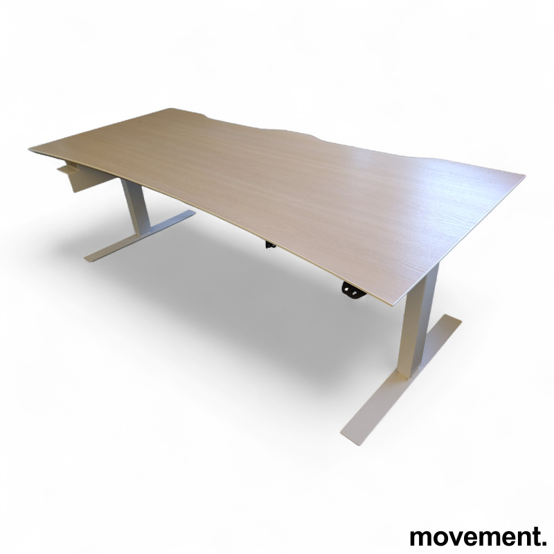 Hevsenk 180x80cm, magebue Lys eik, - 2 / 3