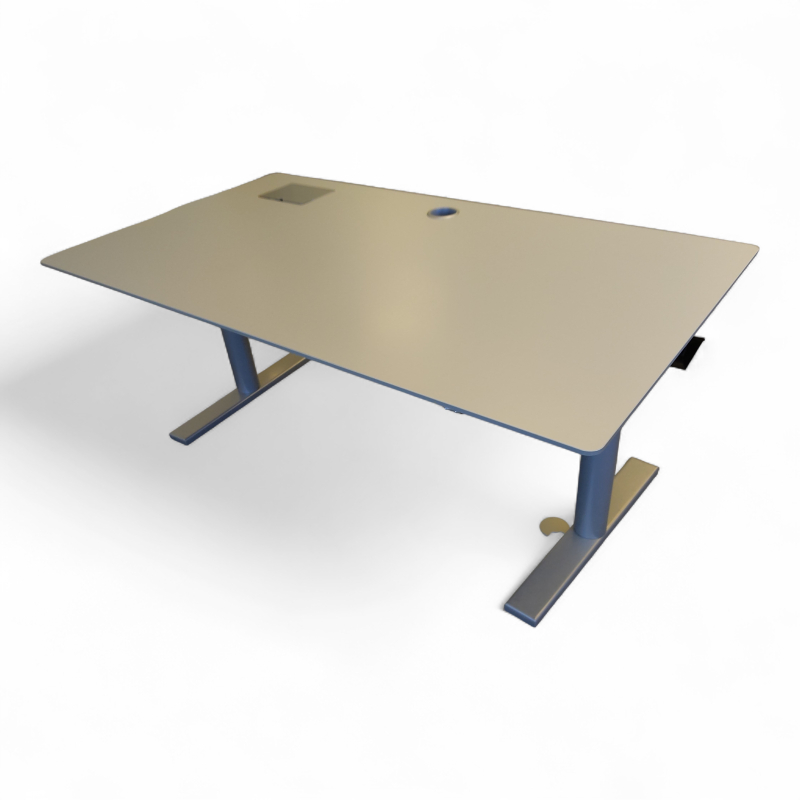 S4000 hevsenk 160x90cm Lys grå