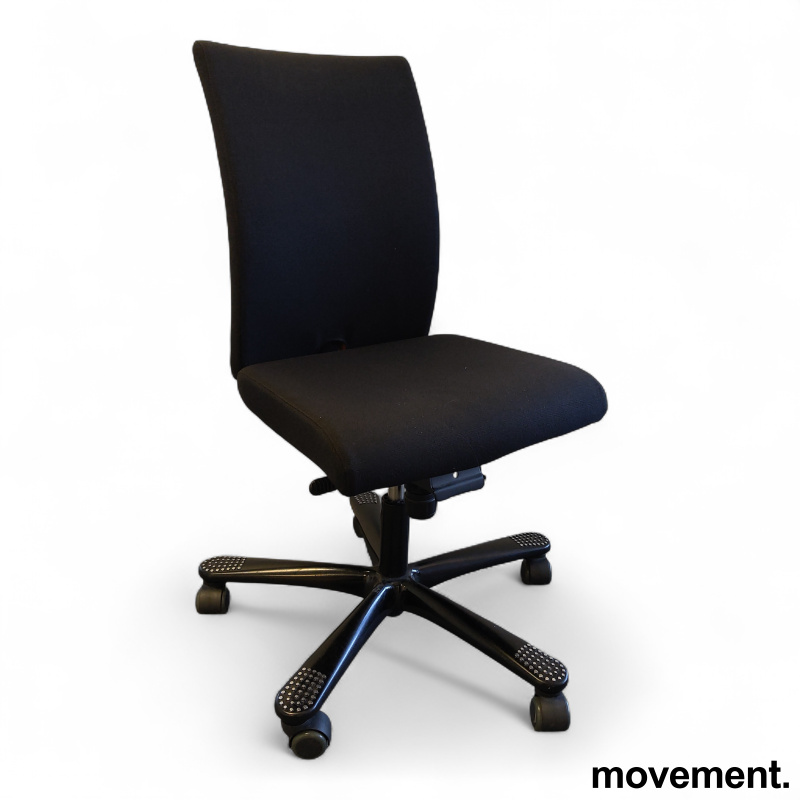 H04 4400 uten armlene Sort stoff - 1 / 2