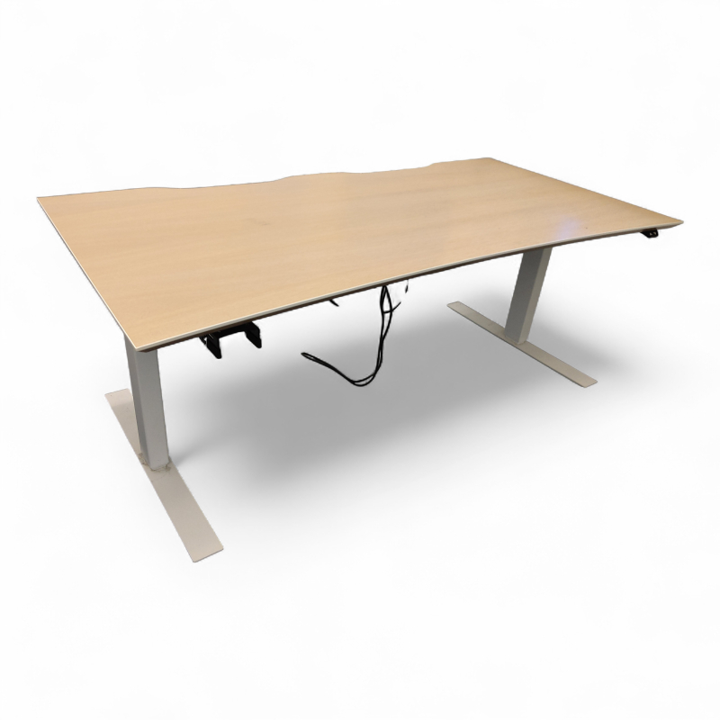 Hevsenk 160x80cm magebue Lys eik,