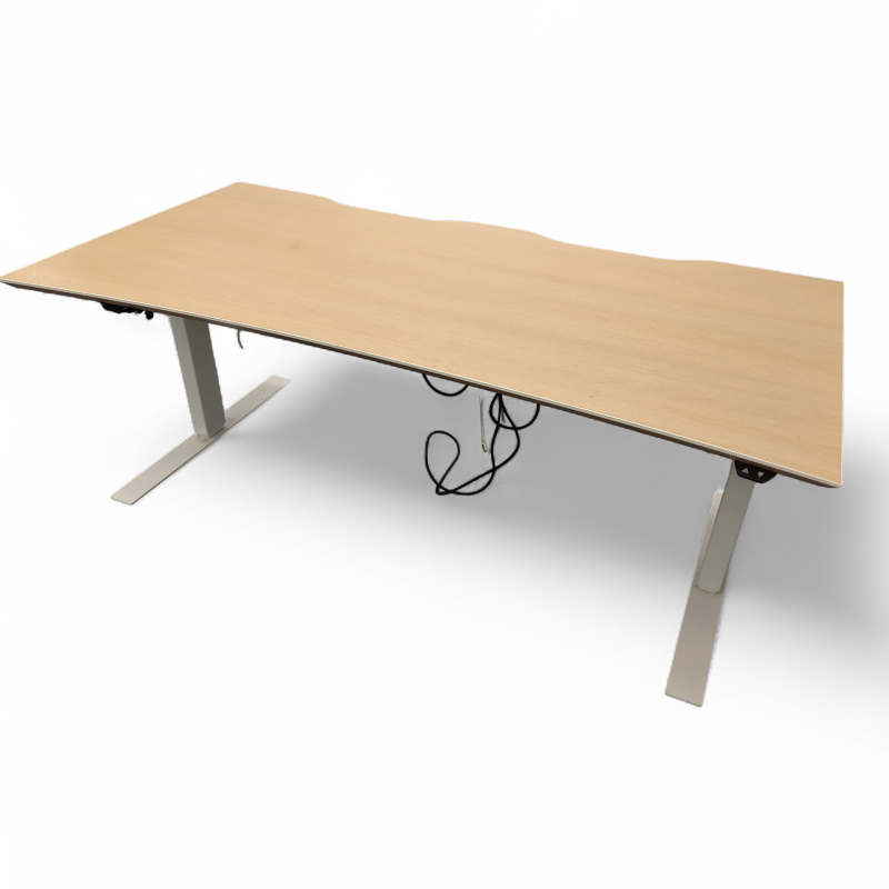 Hevsenk 160x80cm magebue Lys eik,