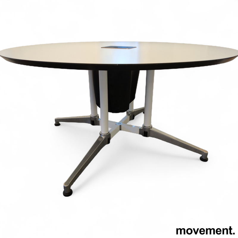 X1 seamless møtebord Ø=140cm Hvit - 2 / 2