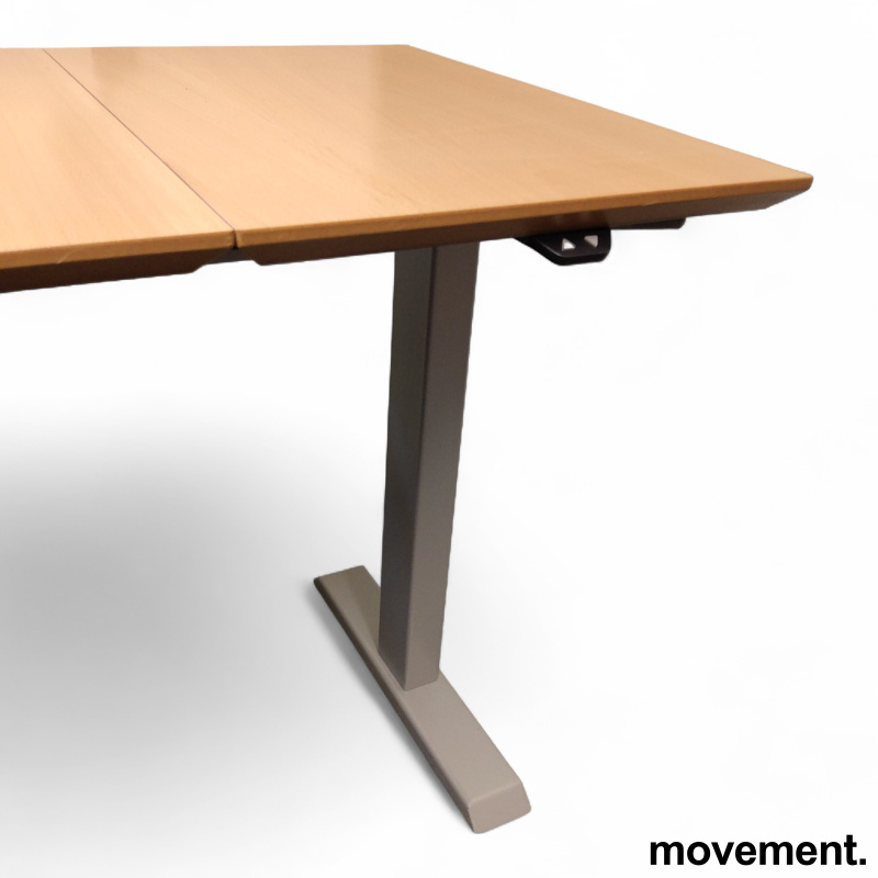 Hevsenk hjørneskrivebord, - 2 / 2