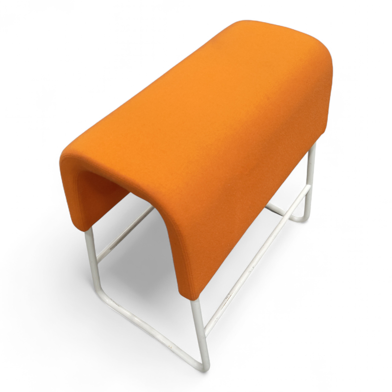 Plint barstol 60cm, lav Orange