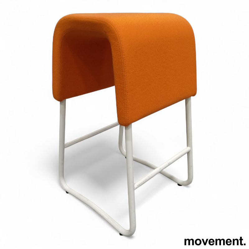 Plint barstol 38cm, lav Orange - 1 / 2