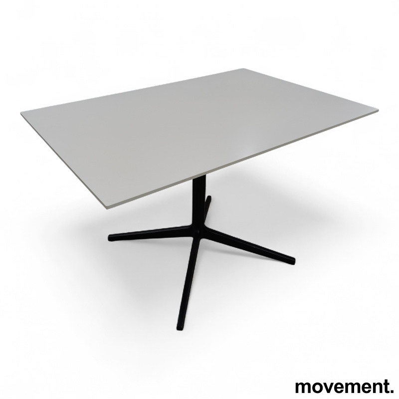 Ypsilon 120x80cm Hvit laminat sort - 2 / 2