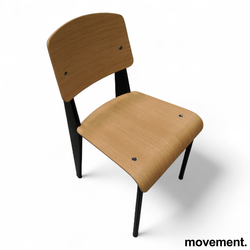 Standard chair Eik finer, sort - 2 / 3