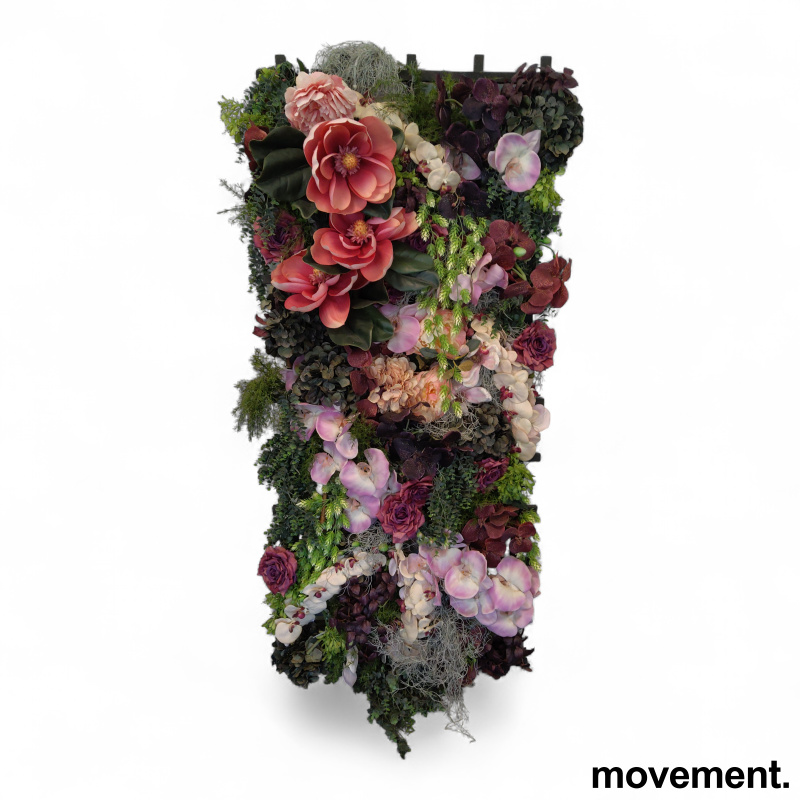 Blomstervegg 77x170cm Flerfarget, - 1 / 4