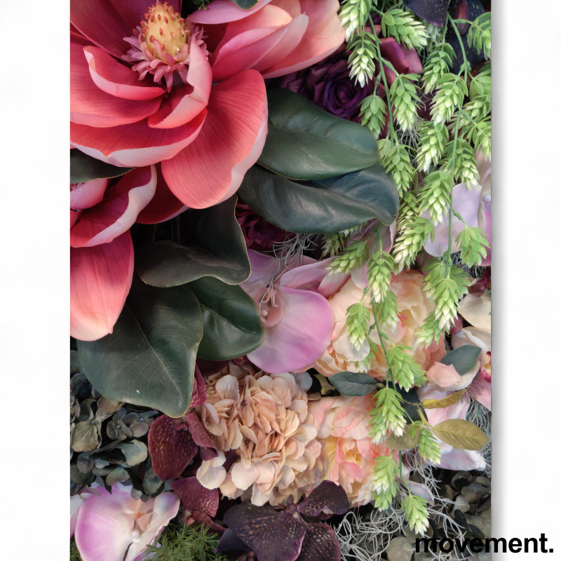 Blomstervegg 77x170cm Flerfarget, - 3 / 4