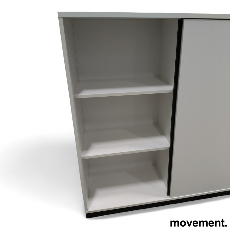 Titan 3A4 skyvedør 120cm Hvit med - 3 / 4