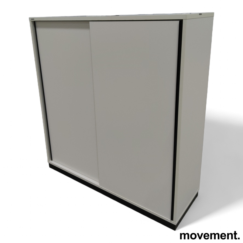 Titan 3A4 skyvedør 120cm Hvit med - 1 / 4