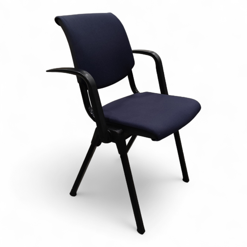 Conventio 9510, armlene Blått stoff